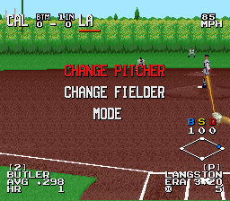 The Sporting News Baseball screenshot 3 for Super Nintendo